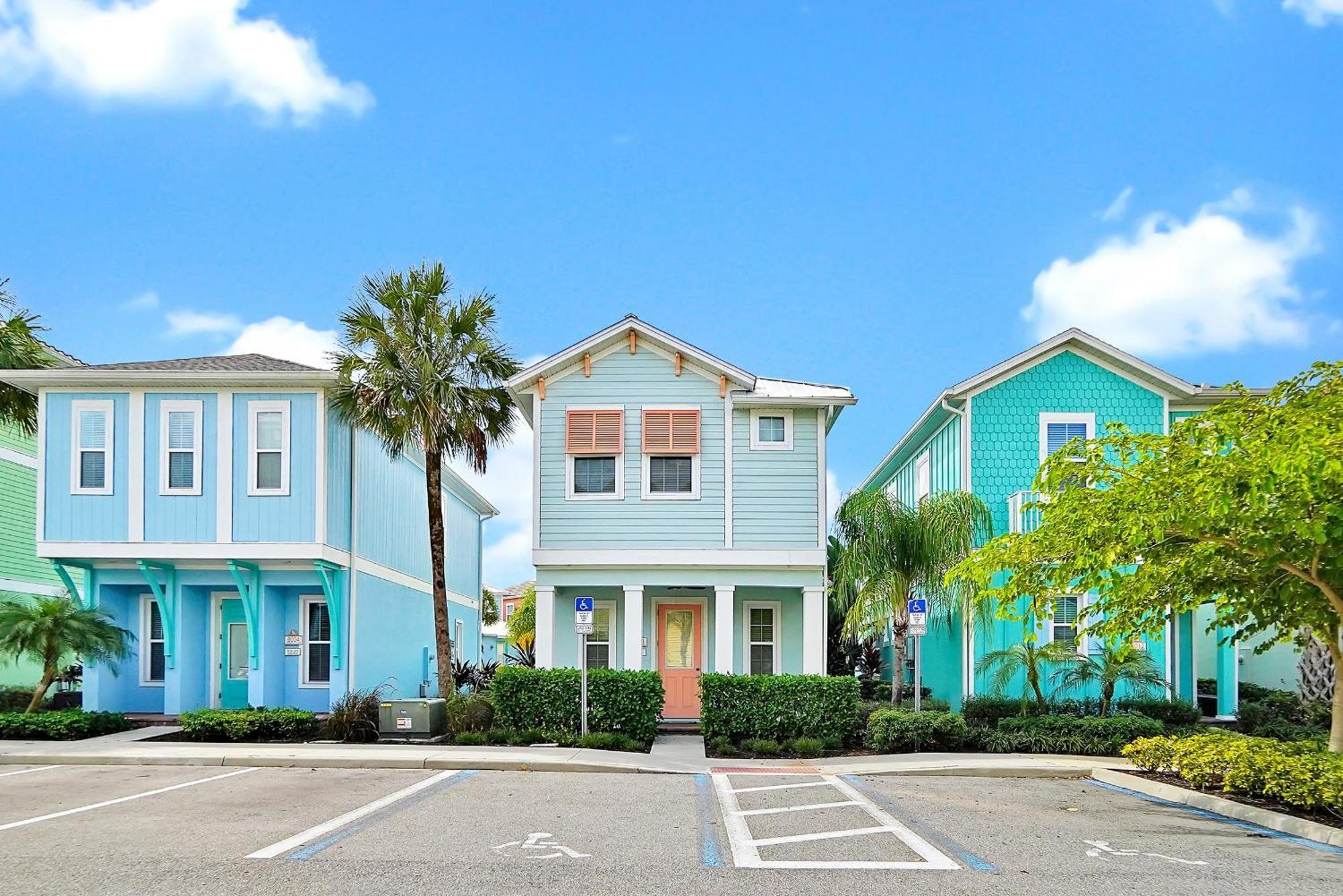 Tequila Sunrise Cottage With Private Hot Tub Near Disney With Margaritaville Resort Island H2O Access - 8008Dr Orlando Bagian luar foto